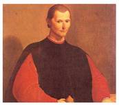 Nicolas Machiavelo (14691527). Printzea izenburuko obran Berpizkunde garaiko aginpidearen eta politikaren inguruko tratatu teoriko bat aurkeztu zuen.<br><br>
